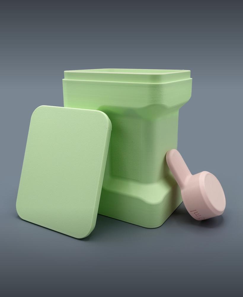 Laundry detergent container 3d model