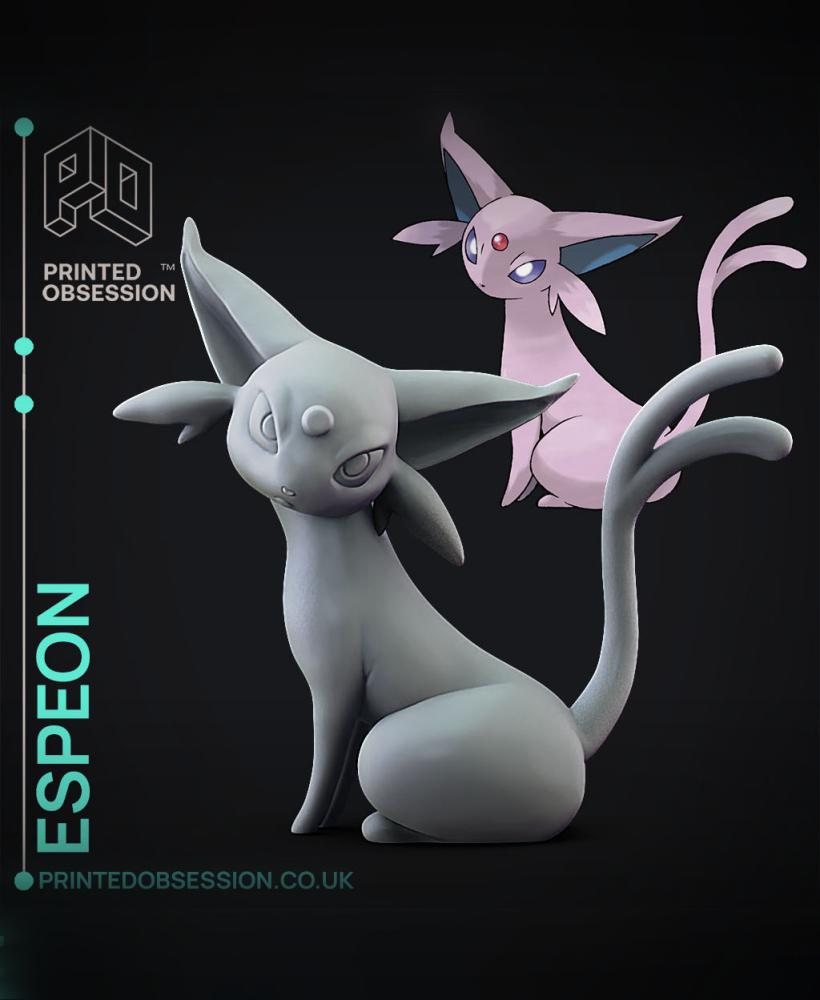 Espeon - Pokemon - Fan Art 3d model