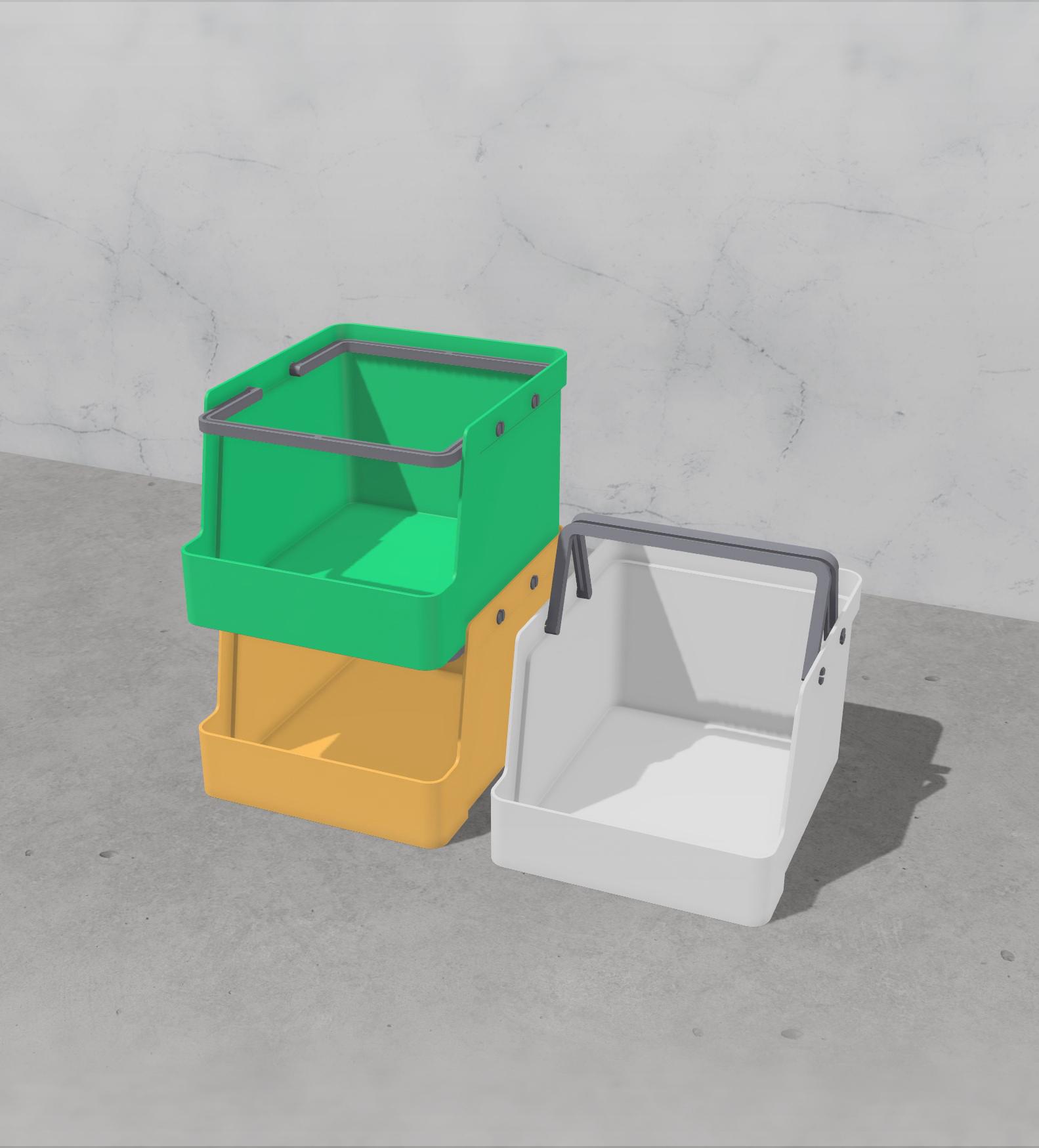 Storage Box  Holder 3d model