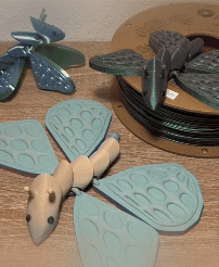 ARTICULATED BUTTERFLY 3d model