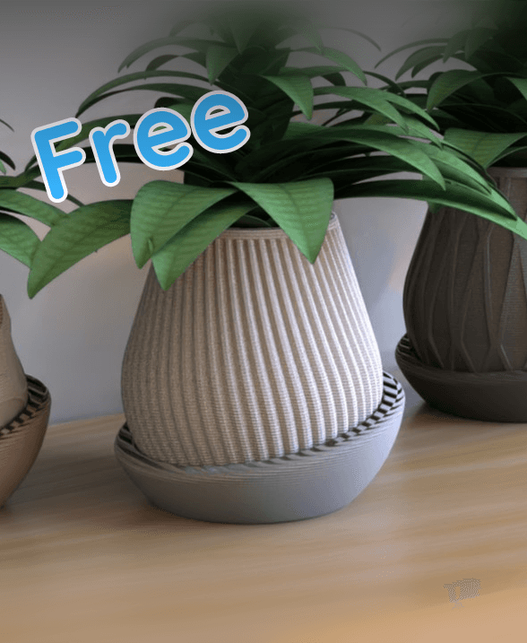 Minimal Planter 1 3d model