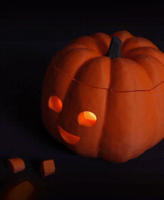 Happy Pumpkin 3d model