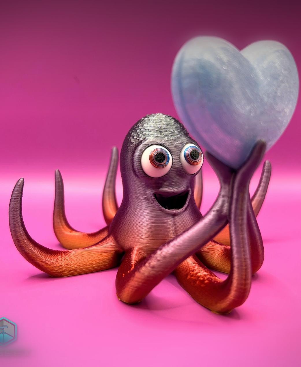 Lovetopus 3d model