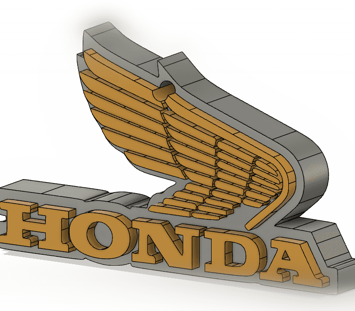 Honda Keychain 3d model