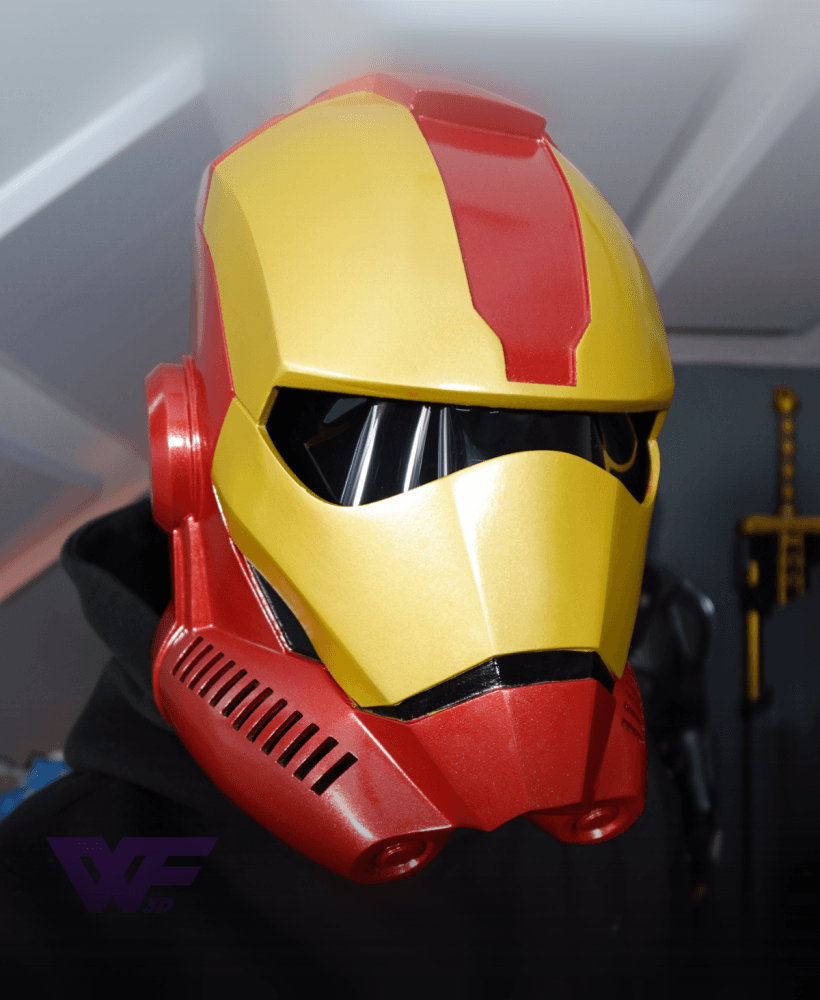 Iron Trooper Helmet 3d model