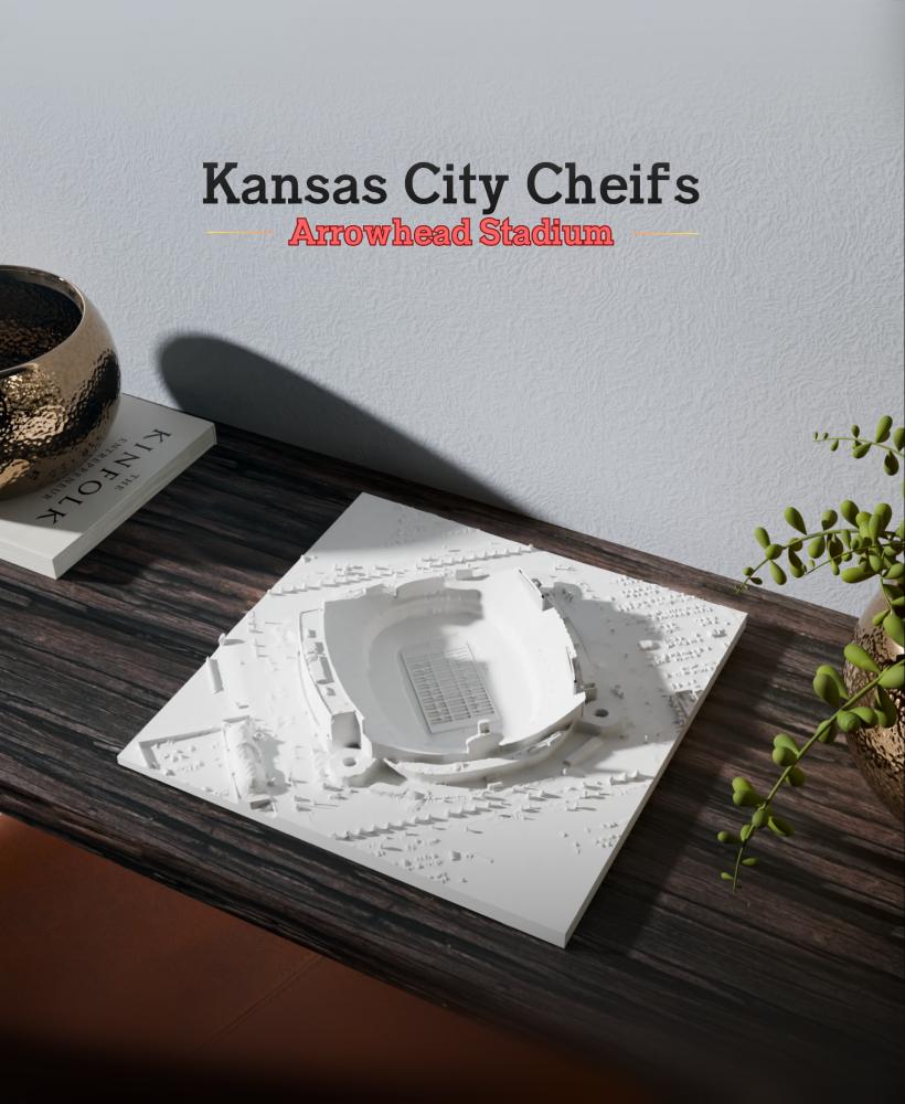 Kansas City Cheifs - Arrowhead Stadium 3d model