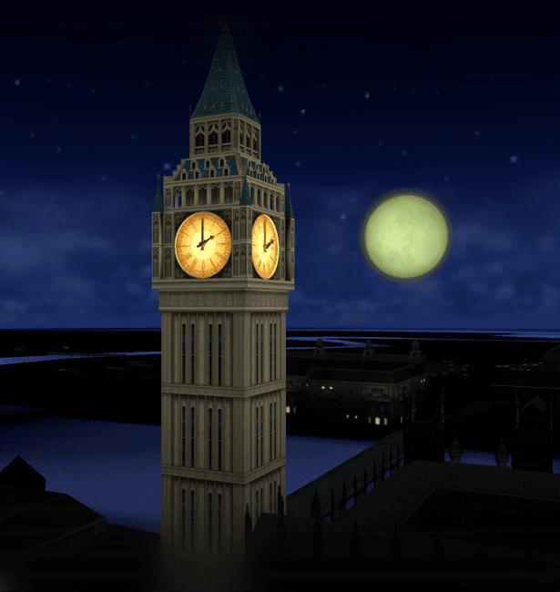 Neverland Clock Tower 3d model