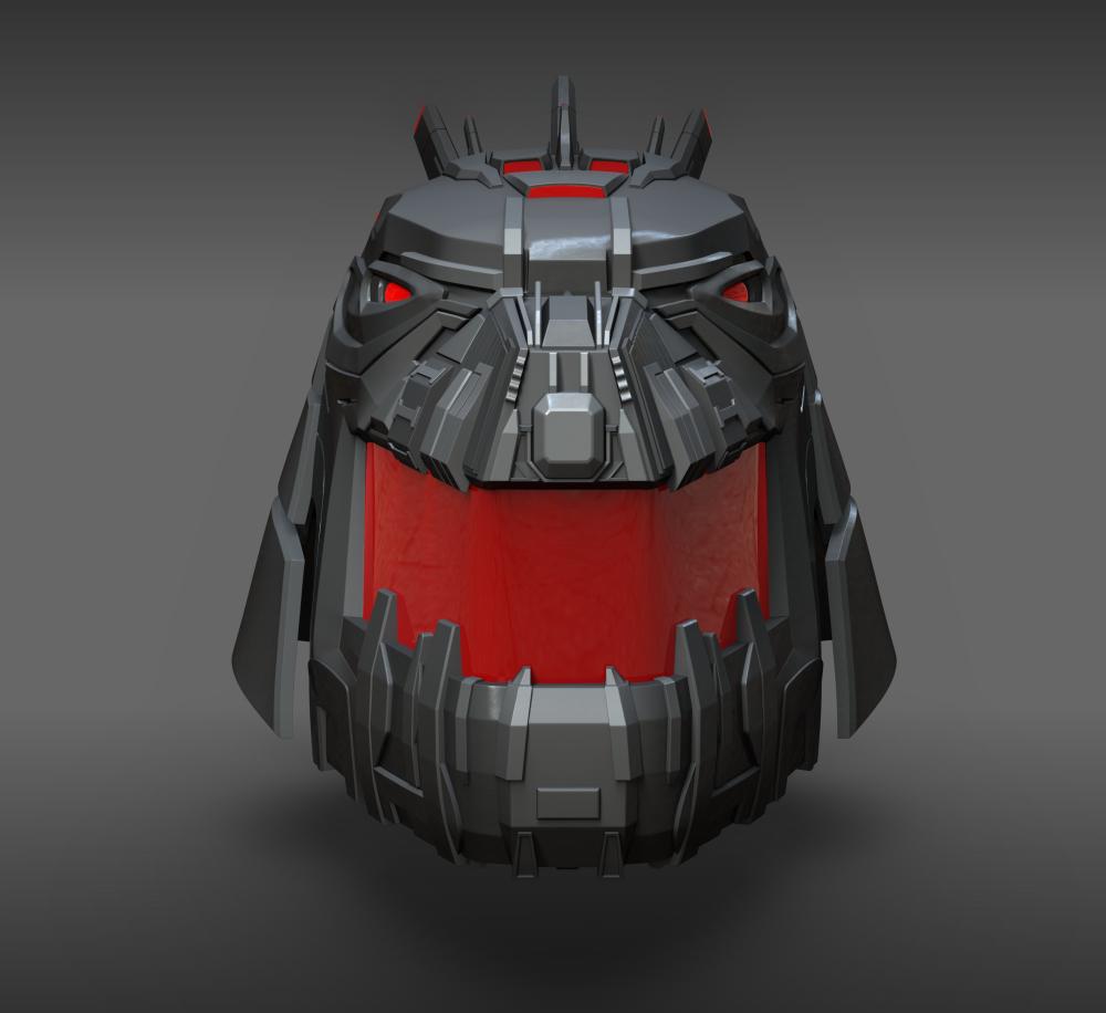 COD Mecha Godzilla Helmet 3d model