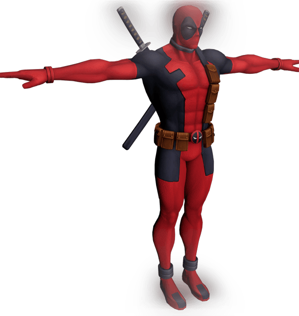 DeadPool 3d model