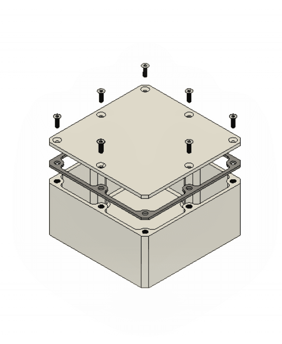 Rugged Box 100x100x45.stl 3d model