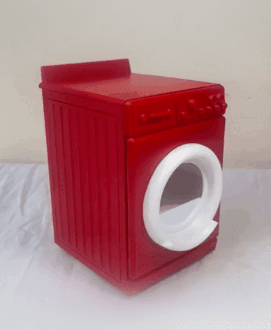 Mini Object | Mini Washing Machine Retro 3d model