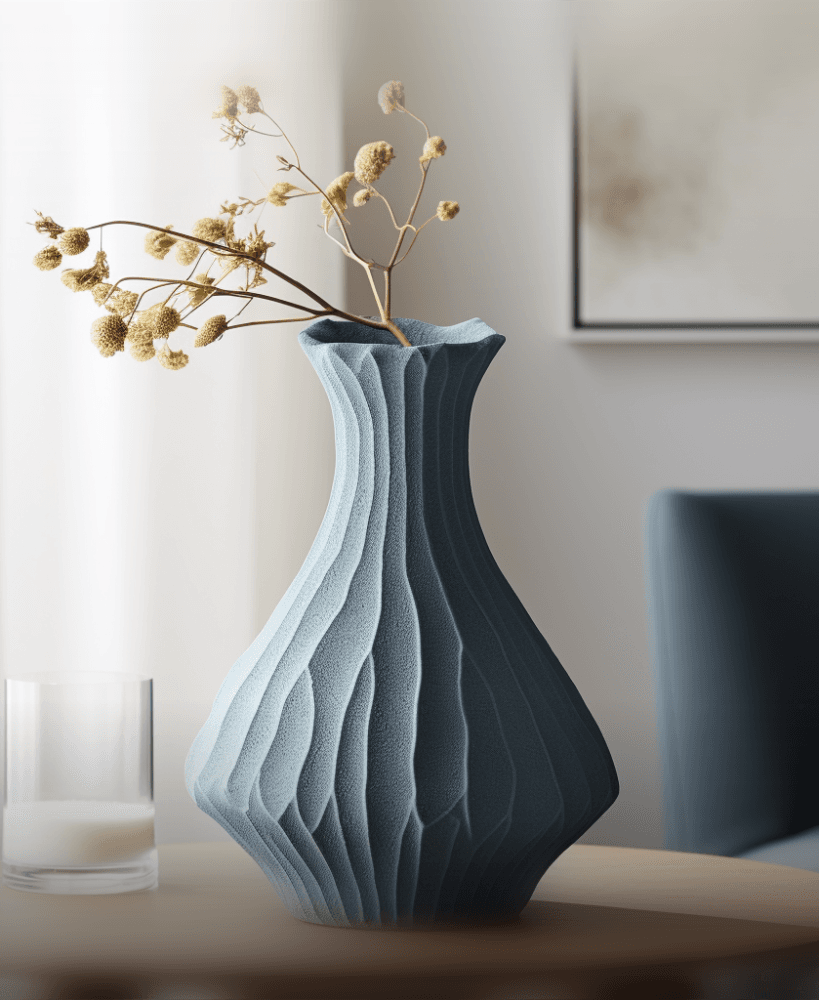 Lombardy Vase – Textured Elegance 3d model