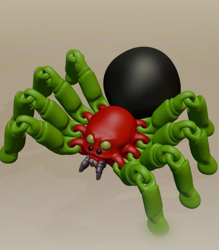 MINI FLEXI SPIDER 3d model