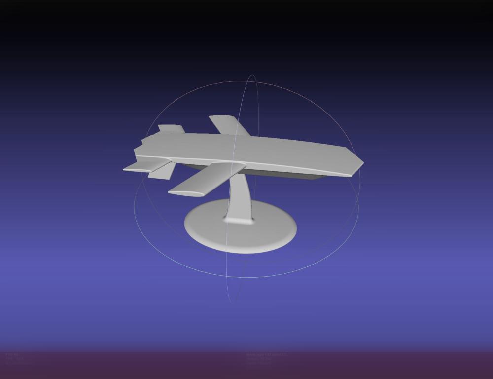 AGM-137 TSSAM Desk Model 3d model