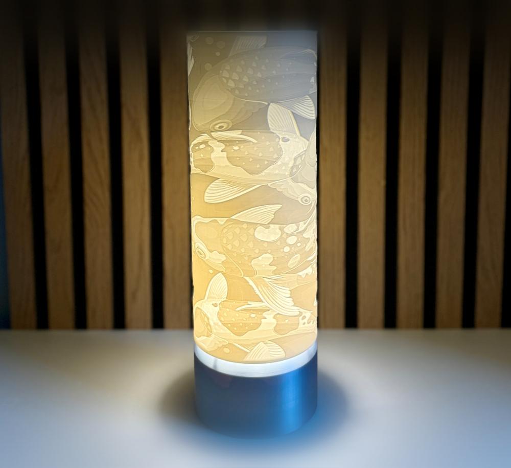 Koi, desk lamp. 3d model