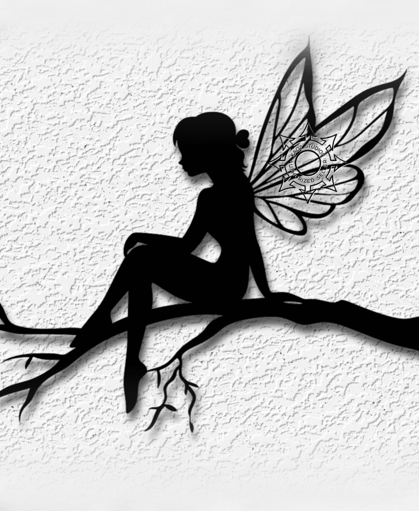 Forest Fairie wall art fairy fantasy decor 3d model