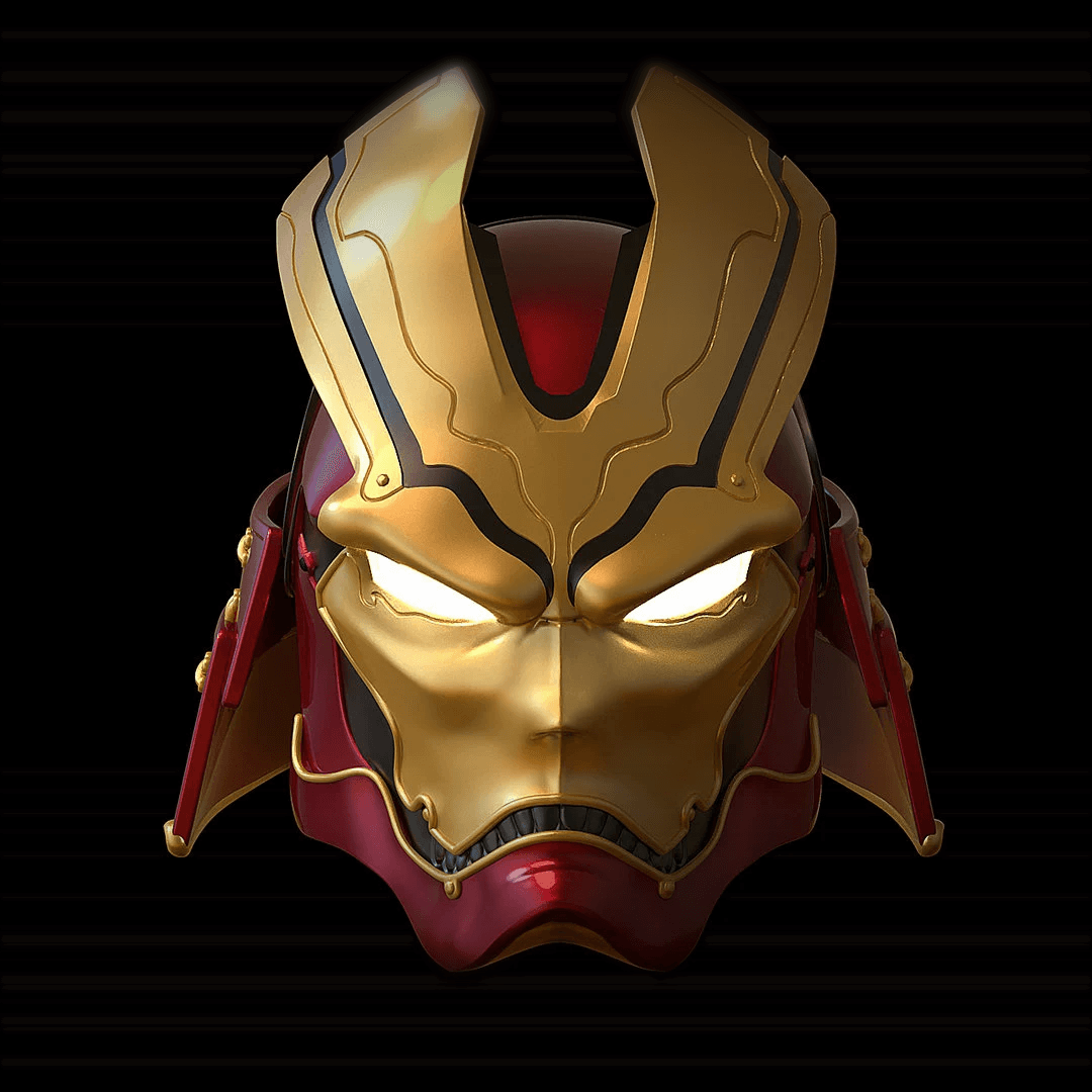 Iron Man Samurai Helmet 3d File STL 3d model