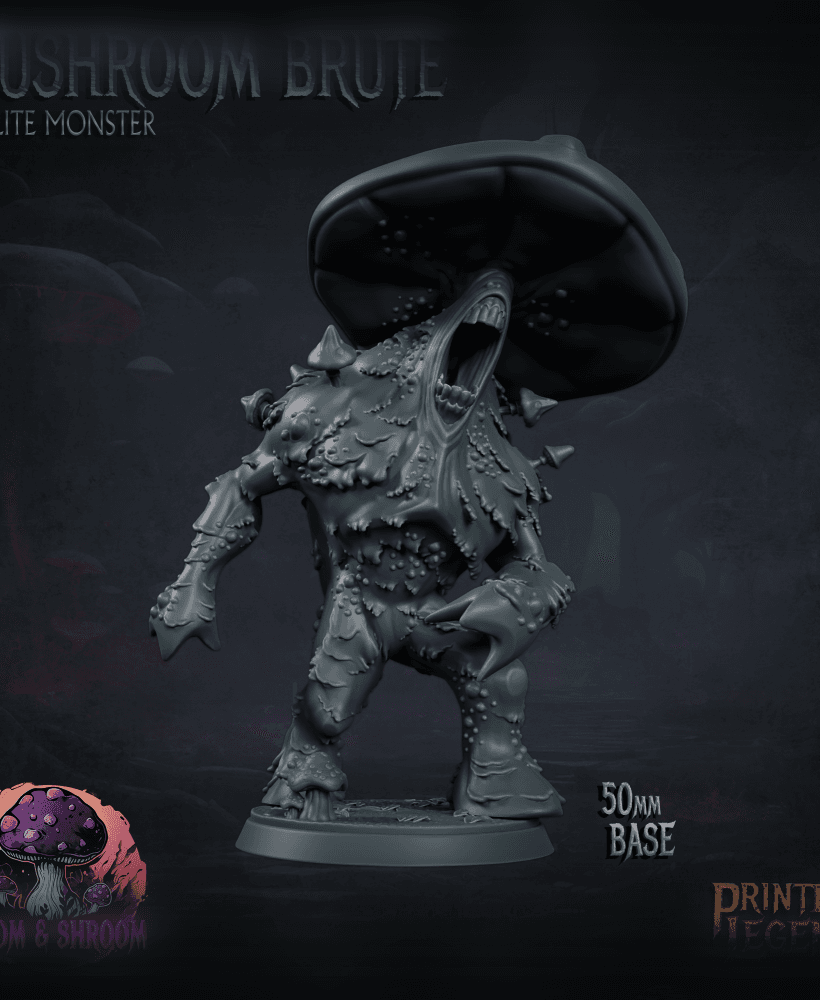 Mushroom Brute 02 (50mm Base) 3d model