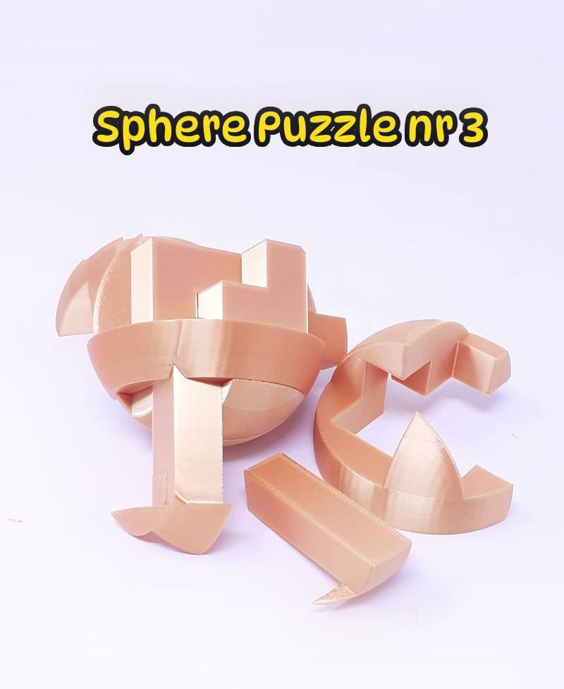 Sphere Puzzle nr 3 3d model