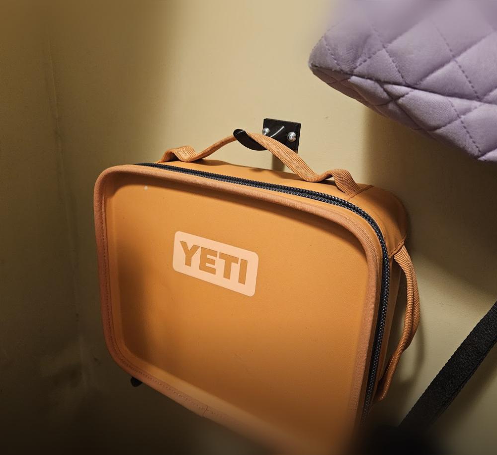 Yeti Lunchbox Wall Hook Hanger 3d model