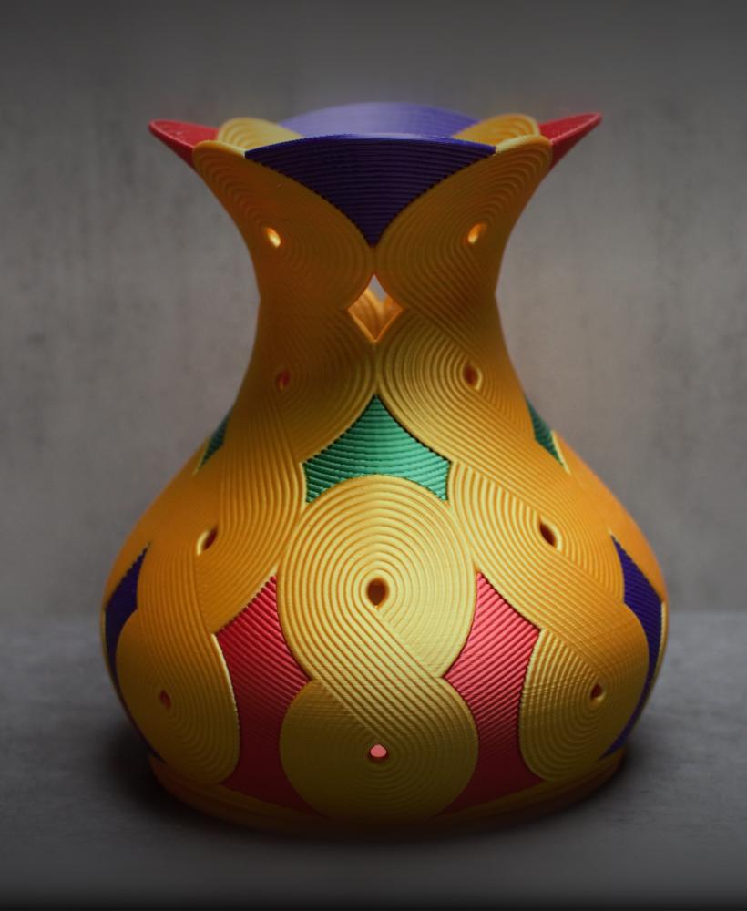 Sidewinder Vase / MM Edition  3d model