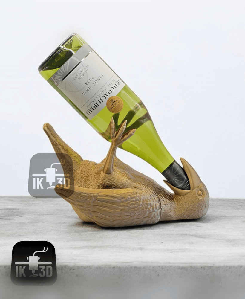 Raven Wine Bottle Holder  3d model