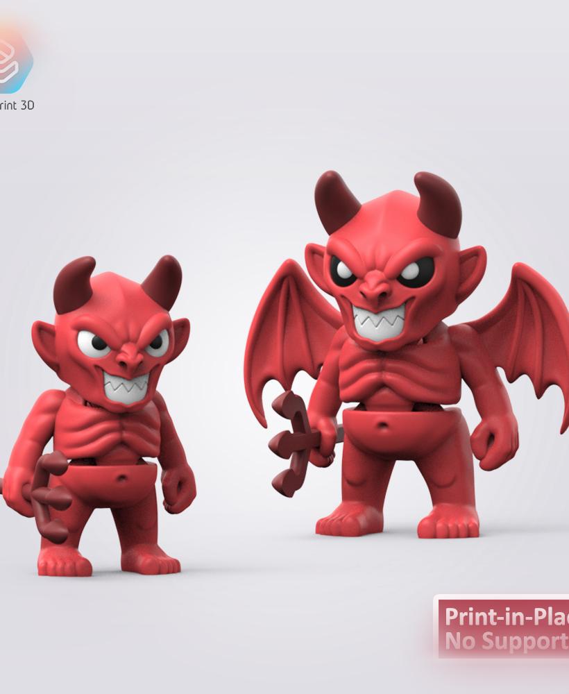 Flexi Devil 3d model