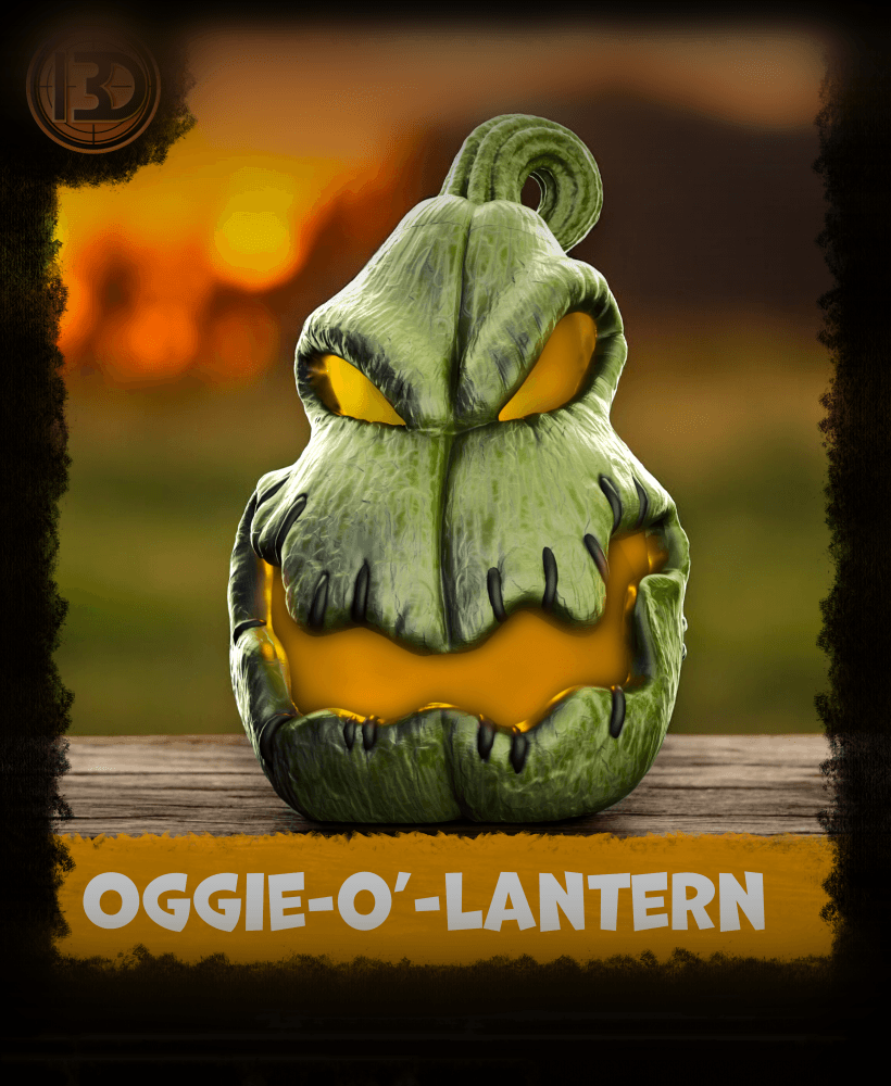 Oggie O'-Lantern  3d model