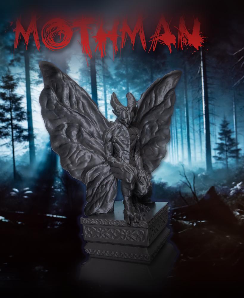 MOTHMAN - Fabled Creatures Desk Statue for Halloween! 3d model