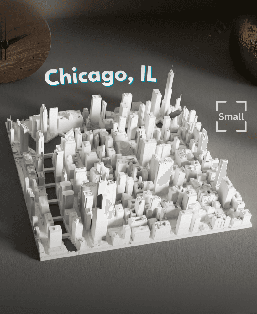 Chicago, IL - Small 3d model