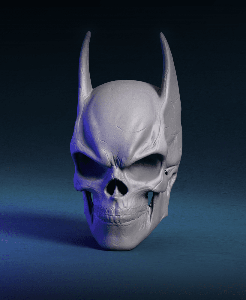 Batman Skull 3d model