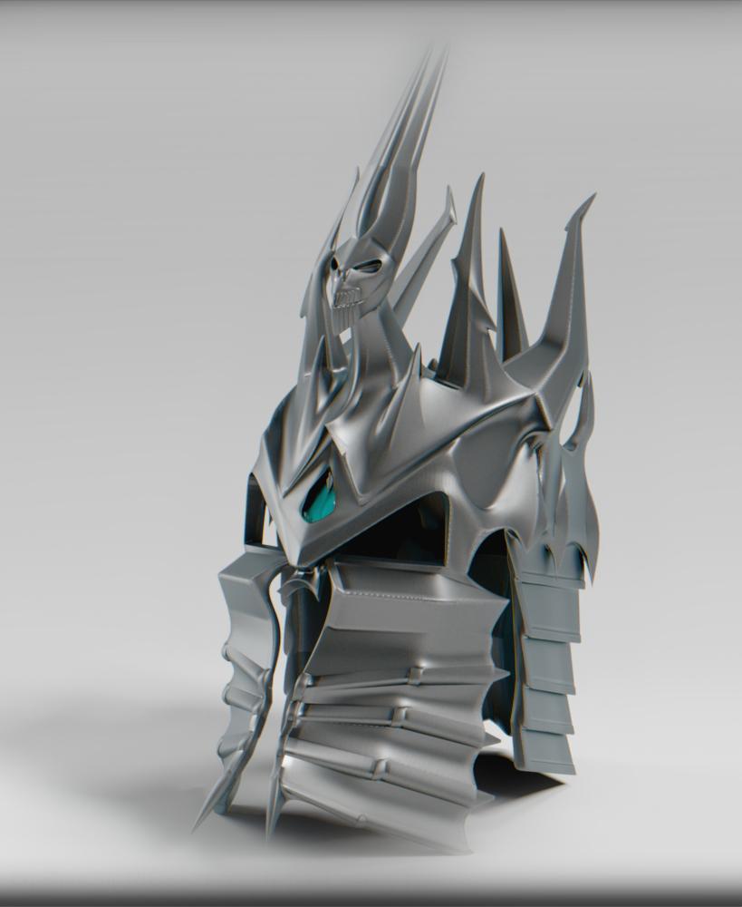 Helm of Domination | Lich King | World of Warcraft 3d model