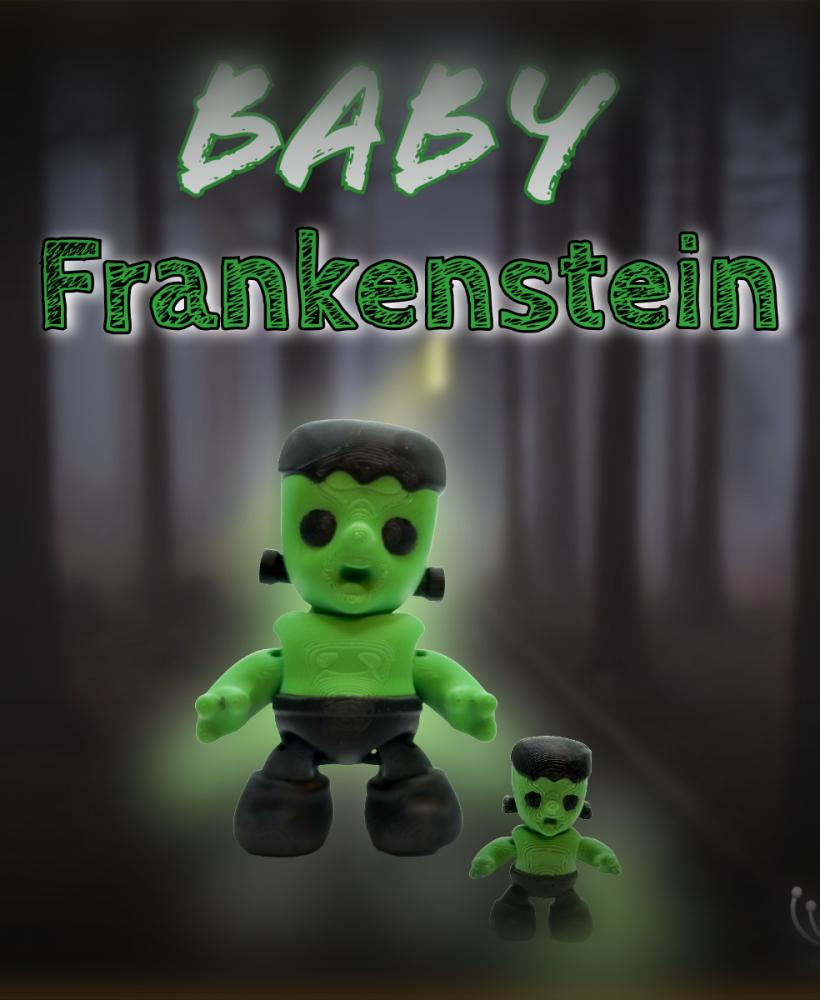 M3D - Baby Frankenstein 3d model