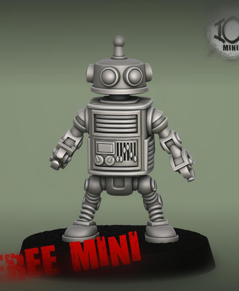 Transistorbot * Free Miniature 3d model