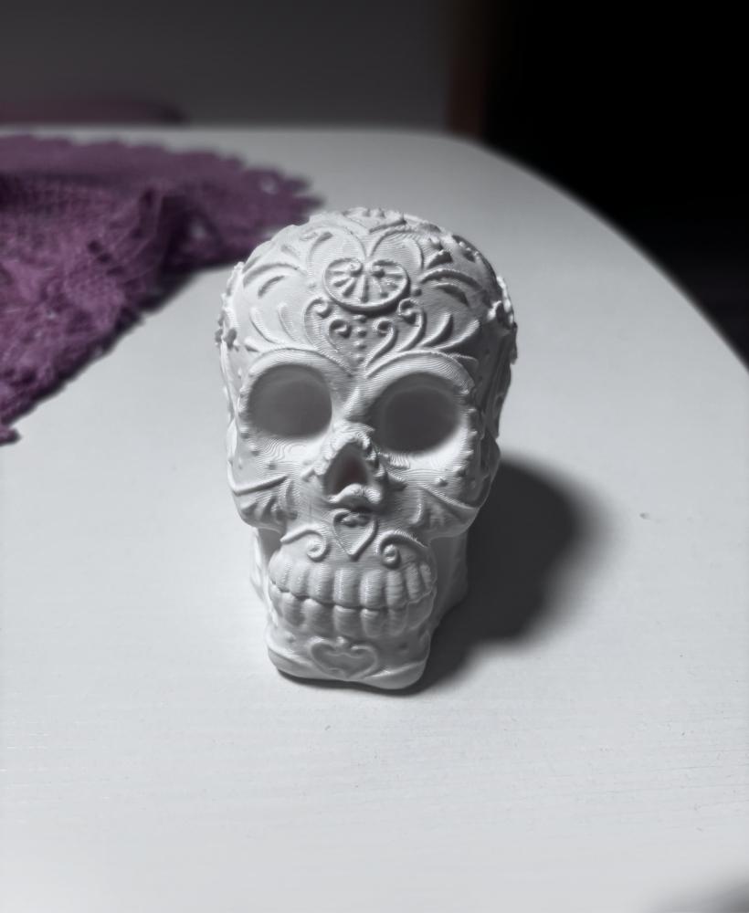 Decorated skull 3d model