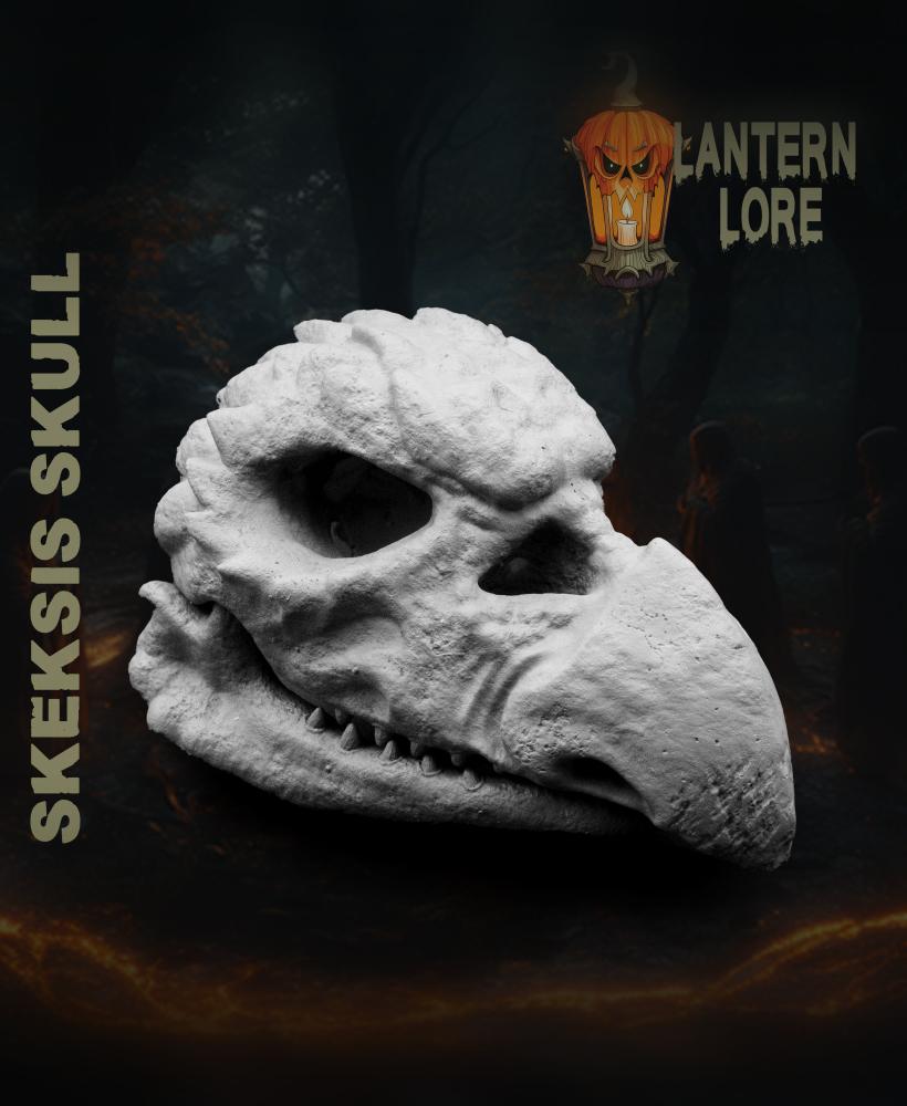 Skeksis Skull (Pre Supported) 3d model