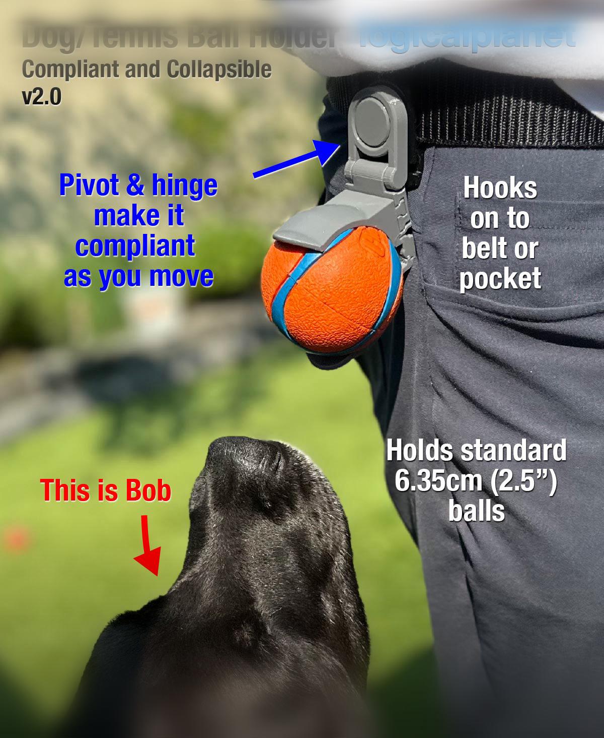 Dog Ball Holder 3d model