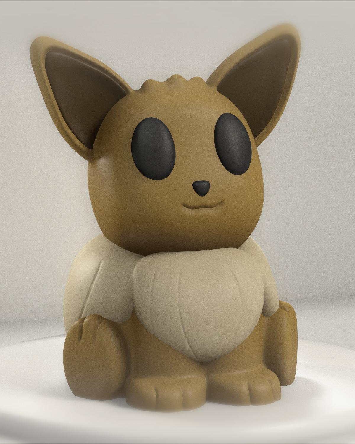 Eevee - Pokemon - No Support 3d model