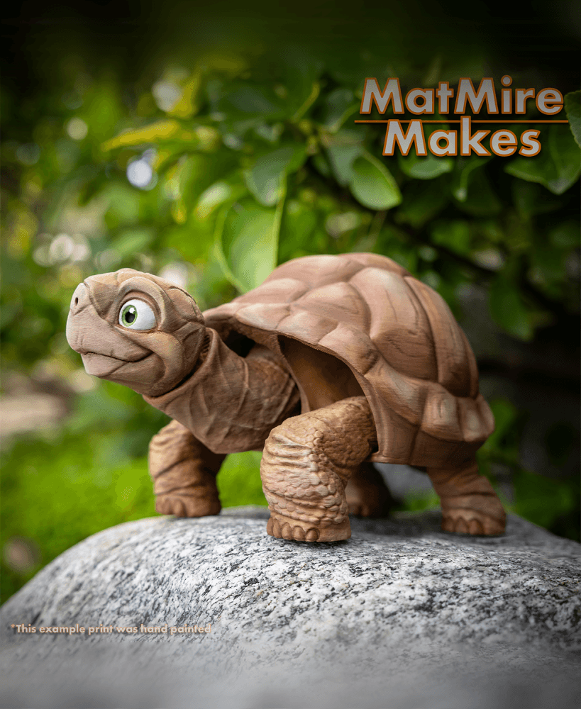 Tortoise - Articulated Figure 3d model