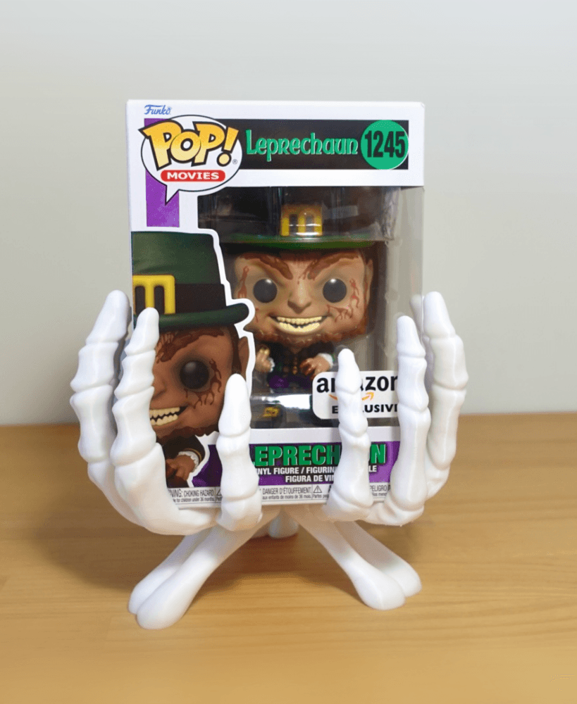 Skeleton Hands Display for Funko Pop Box 3d model