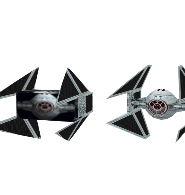 Star Wars Tie Interceptor 3d model