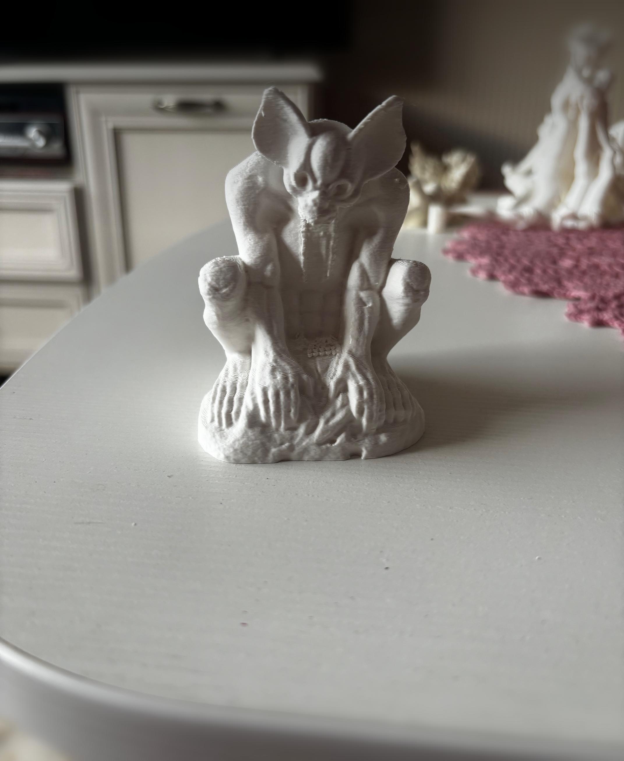 Gargoyle sculpture 3d model
