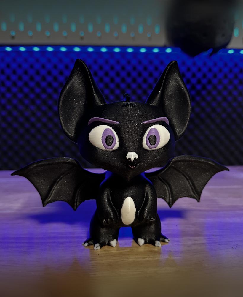 Punk Bat Multicolor 3d model