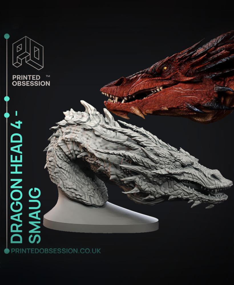 Smaug - The Hobbit - Lord of the Rings - Fan Art 3d model