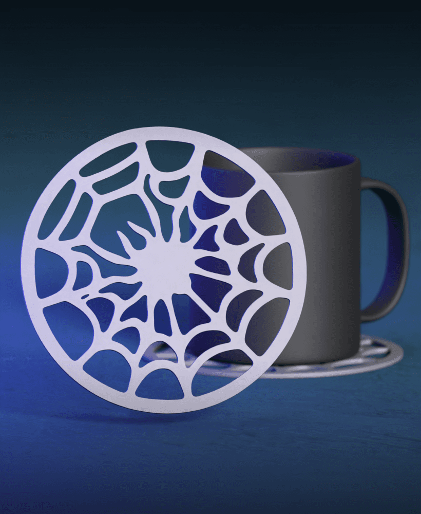 Web Weaver Coaster 3d model