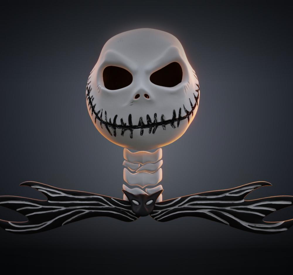 Jack Skellington Wearable Costume 3d model