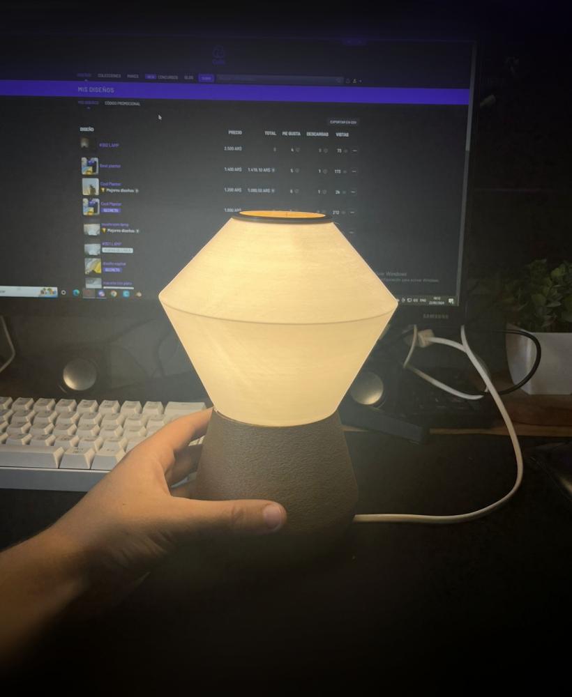 Minimal Lamp 3d model