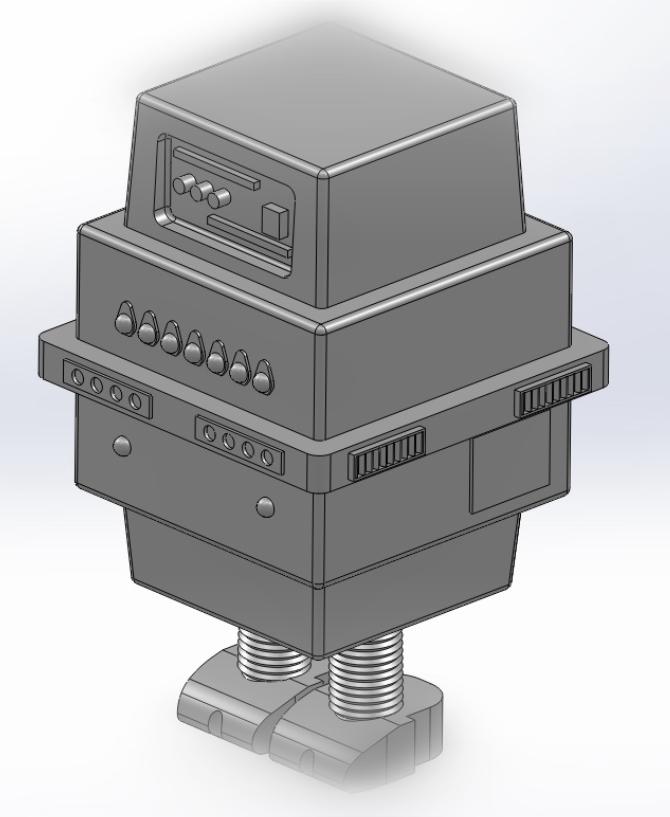 Star War inspired Scale Gonk Droid  3d model