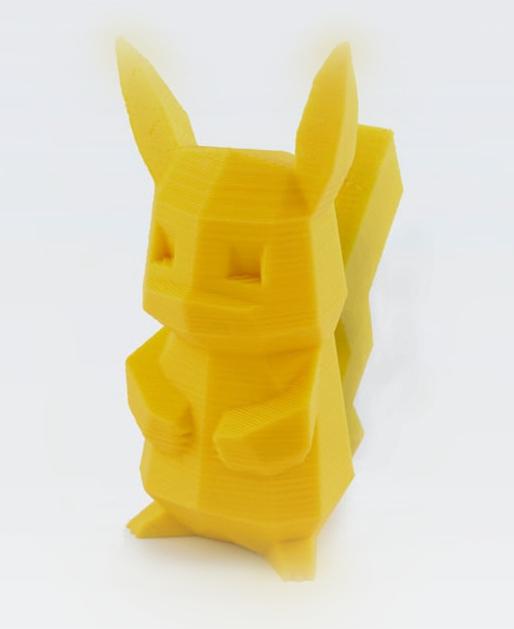 Low-Poly Pikachu 3d model