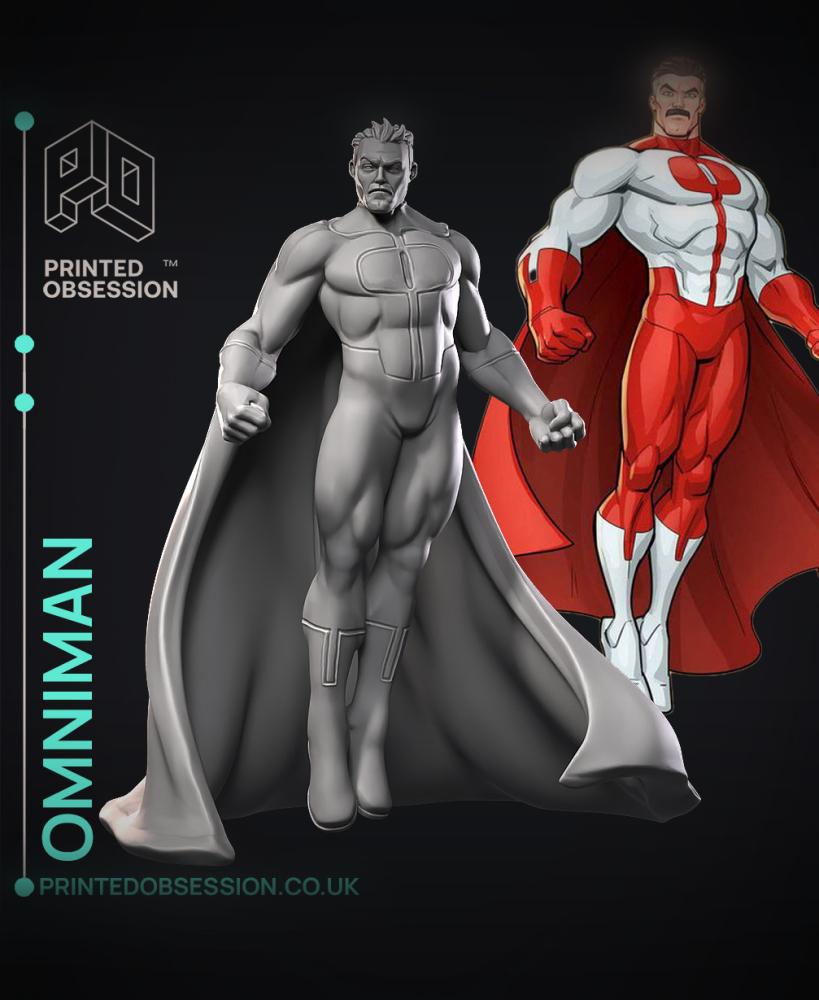 Omni man - Invincible - Fan Art 3d model